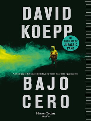 cover image of Bajo cero